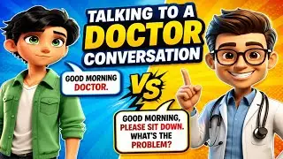 Talking to a Doctor Conversation - English Speaking For Beginners