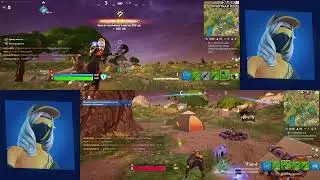 Fortnite нулевая высота Новогодний стрим
