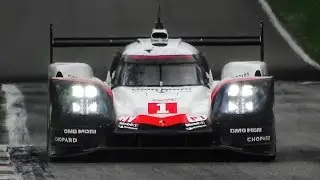 2017 Porsche 919 Hybrid LMP1 Sound - Accelerations, Fly Bys & Night Scenes!