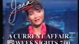 1988 A Current Affair Jana Wendt Promo