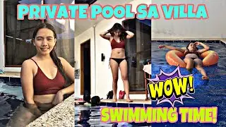 NON STOP SWIMMING AT BALI VILLAS PANGLAO - BEST VILLA IN PANGLAO
