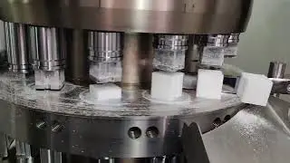 Naphthalene cube making machine / Naphthalene tablet press