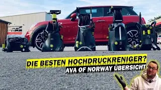 DIE BESTEN HOCHDRUCKREINIGER?! AVA Übersicht und Kaufberatung: Go, Smart, Master, Evo oder V6?