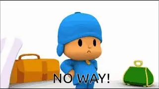 pocoyo gif images with YourTypicTennisBallCircle2020 music
