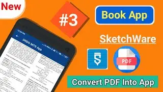 #03Book How To Convert PDF File Into Android App In Sketchware Step By Step In Hindi