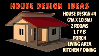 Simple 2 Bedroom House Design | House Design #4