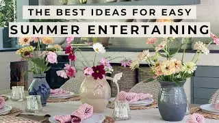 Outdoor Summer Entertaining Ideas | Ashley Childers