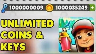Unlock all characters in subway surf Unlimited keys and unlimited coins unlimited surfboard 😎