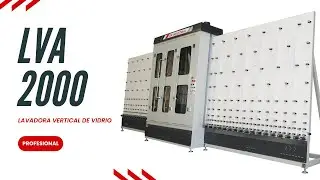 LV 1600-2000-2500 Lavadora vertical de vidrio OK Industrial