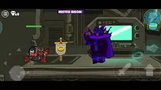 Smasher bullies bison