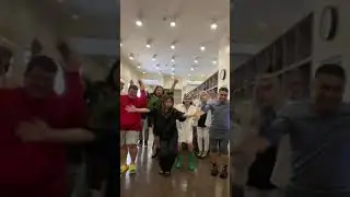 Jose Manalo, Miles Ocampo, Wally Bayola, Bianca Umali at Ruru Madrid dance Ting ting tang tang...