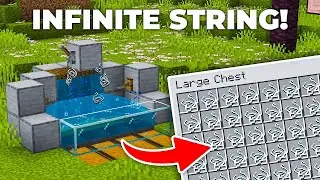 String duper1.21 bedrock / Minecraft string farm / Minecraft string duper / string farm minecraft 