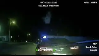 Arkansas State Police Jacob Price chase Camaro at 150 mph. 05/14/22