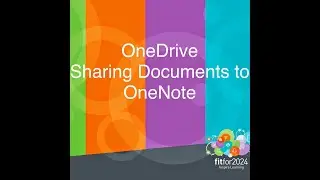 OneDrive - Sharing Documents to OneNote