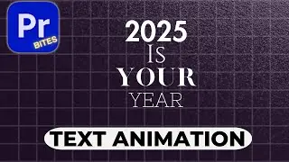 How to Create Dynamic Text Animation in Premiere Pro