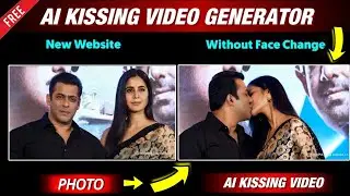 How to Create AI Kiss 💋 video through Image🔥 Viral AI Trick