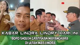 KABAR LINDRA LINDRY HARI INI BOPO SHOLEH GRATISKAN MAYANGKARA DI ULTAH MAS LINDRA