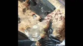 Changing motor mounts on Ford FE 360 V8 in 1974 F100