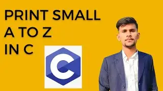 make small a to z in c language | create small alphabet program in c