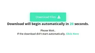 Countdown Timer Download Button | HTML, CSS & JavaScript
