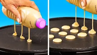 En iyi pancake ve hamur 🥟 hileleri ile yemek becerilerinizi geliştirin.