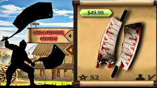 Shadow Fight 2 with Oversized Butcher Knives