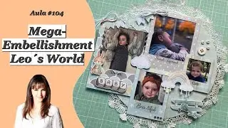 Aula de Scrapbook - Embellishment Bebê
