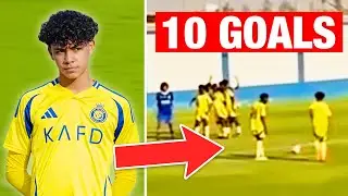 Cristiano Jr Scores 10 Goals in one Match 😱