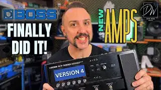 GT1000 Update V4 - NEW High Gain Amps
