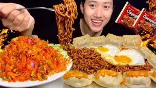 SPICY CHAPAGETTI NOODLES🔥🔥|| NEPALI MOMO//DUMPLINGS❤️❤️|| FAMOUS STREET FOOD|| CHATPATEY🔥🔥
