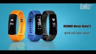 HUAWEI Honor Band 3 Smartband - GearBest.com