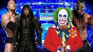 WWE 2K 23 | #rock #undertaker #boogeyman #clown #smackdown #wwe