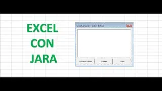 Excel VBA Forms - Retrieve Files name - Extraer nombres de archivos
