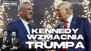RF Kennedy Jr.  poparł Trumpa + Kamala Harris z nominacją na konwencji Demokratów
