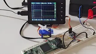 RC servo controller using PWM from an FPGA pin