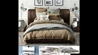 3DSMAX model Bed pro