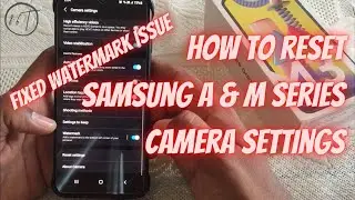 how to reset samsung camera settings | Samsung M series Reset Camera Settings | Erase Camera Errors