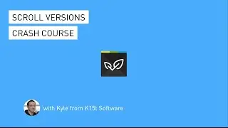 Scroll Versions Crash Course - Version Management for Documentation in Confluence