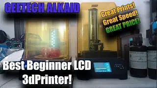 Amazing Resin 3d prints from the GEETECH Alkaid!