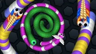 Slither.io Super Fast Snake Unstoppable Killing World Biggest Snake ! (Slitherio Mod)