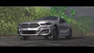 BMW M850i Animation made in Blender | Eevee | Blender Creations