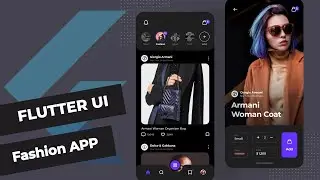 Fashion store App | Flutter UI | Speed code