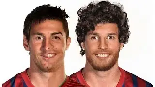 Merging Messi and Cristiano Ronaldo -  Extreme Makeover Photoshop