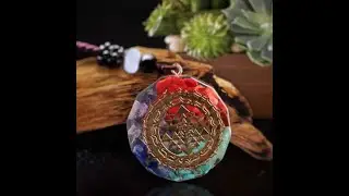 Magic Sri Yantra Orgonite Chakra Pendant Review!! - What are Orgone Chakra Healing Pendant Benefits?