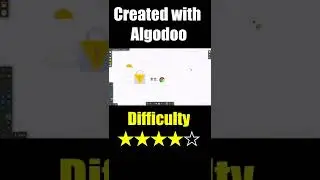 [Fan fiction] Google Chrome Game in Algodoo #shorts