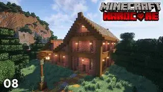 I Finally Built An Iron Farm | Let's Play Hardcore Minecraft | Episode 8
