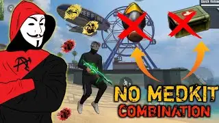 No Medkit { Combination } // Without Medkit Health Boost || Character Skill Combination In Free Fire