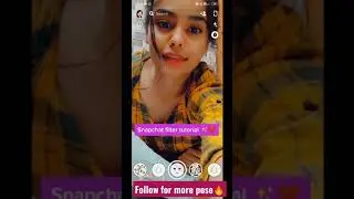 Snapchat Tutorial ❤️🔥 selfie poses for girls 😜