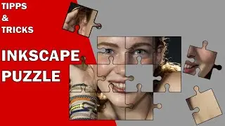 Inkscape: Foto in ein Puzzle umwandeln