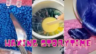 🌈✨ Satisfying Waxing Storytime ✨😲 